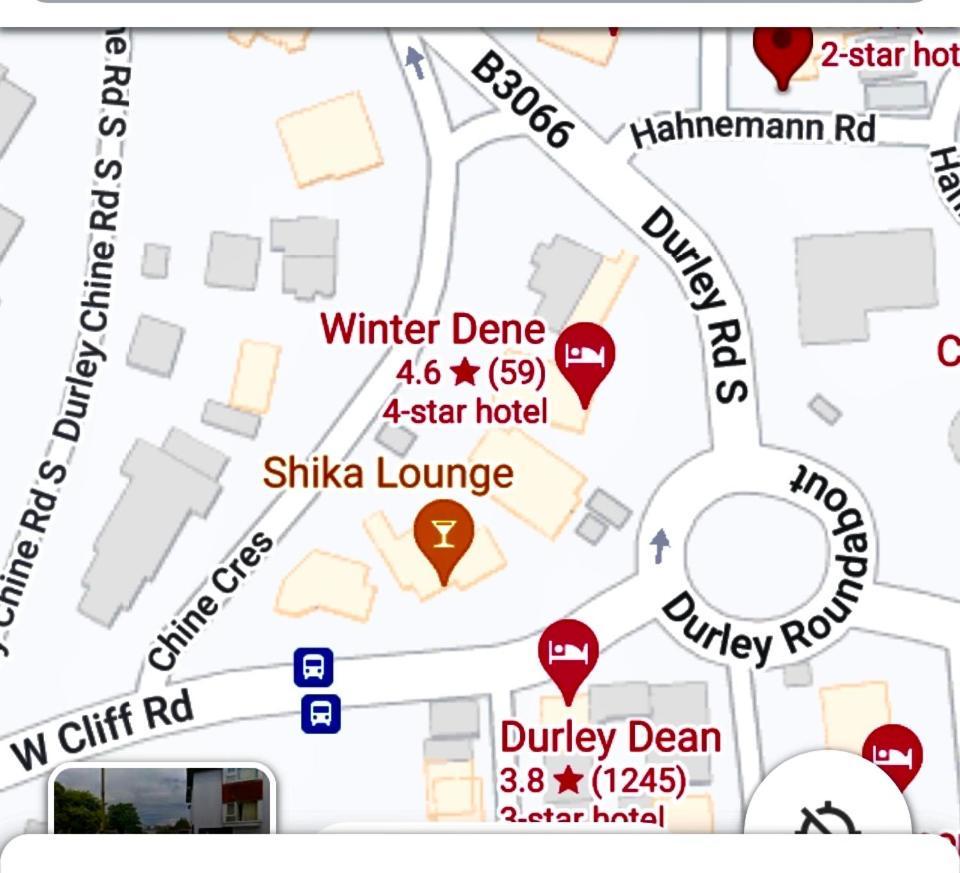 冬季提纳酒店 伯恩茅斯 外观 照片